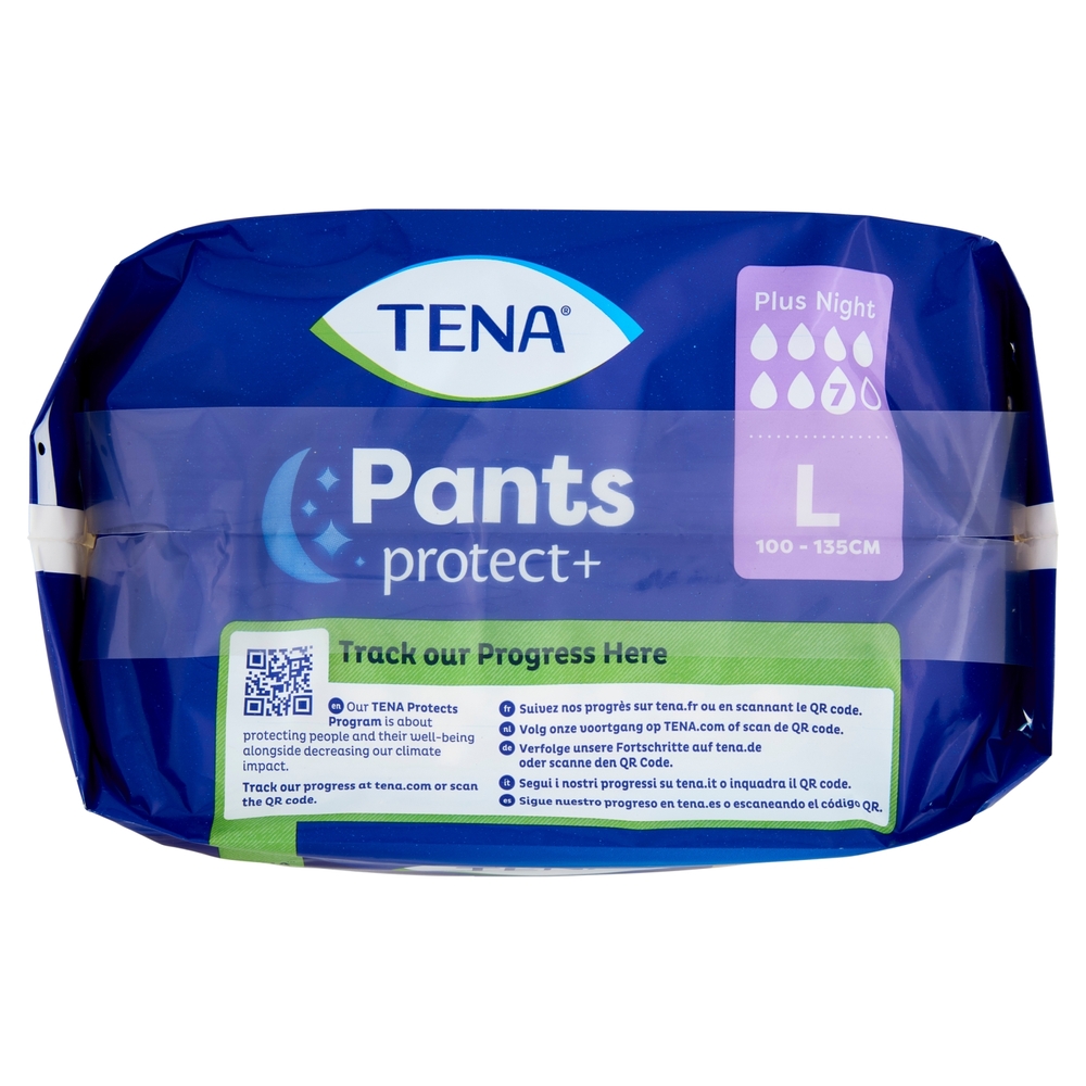 Tena Pants Culottes Plus Night L 12 pz